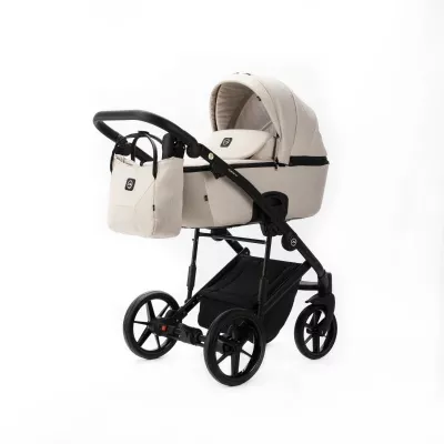 Коляска Adamex Mobi New 2 в 1, MN-TK20, св.беж