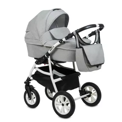 Коляска 3в1 Alis BERTA F (Be 05 (св.серый) )