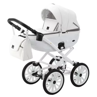 Коляска Adamex Chantal Retro Deluxe 3 в 1, Retro-C104