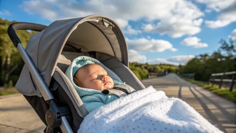 Прогулочная коляска с рождения: за и против