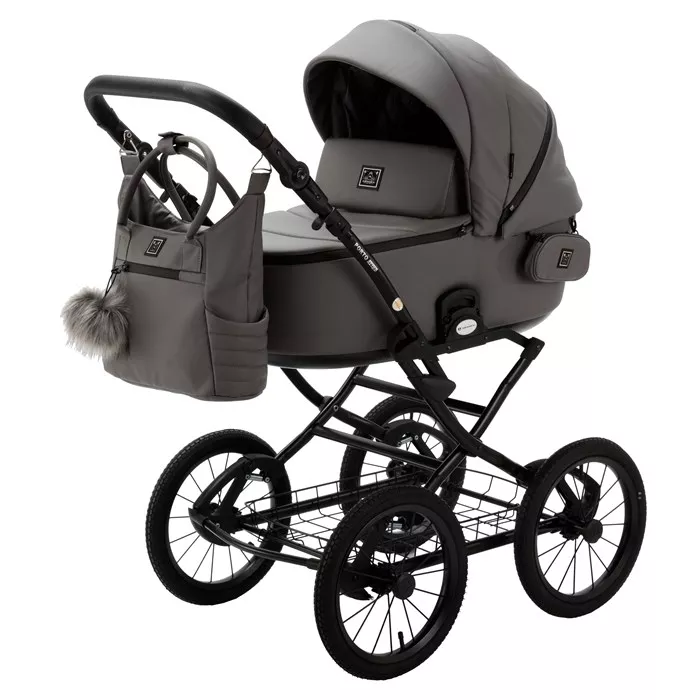 Коляска Adamex Porto Retro Deluxe 3 В 1 - PO-SA4