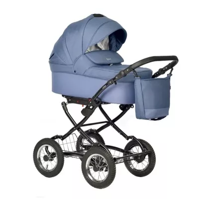 Коляска 2в1 Indigo BARBARA Classic (Ba 01 (синий))