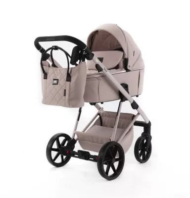 Коляска Adamex Delta Natura 2 в 1, DN-2-Rose