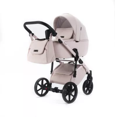 Коляска Adamex Nola Natura 2 в 1, N-2-Rose