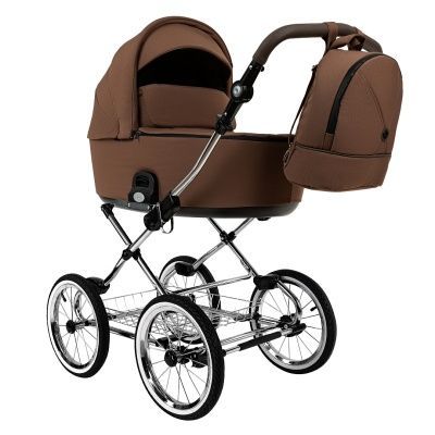 Коляска Roan Bass Next Classic 2 в 1, 14d (2.0 2026), Mocha Mousse