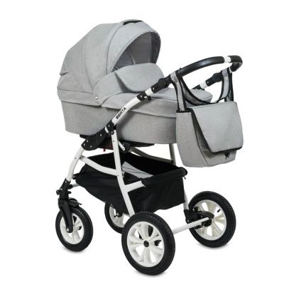 Коляска 3в1 Alis BERTA F (Be 05 (св.серый) )