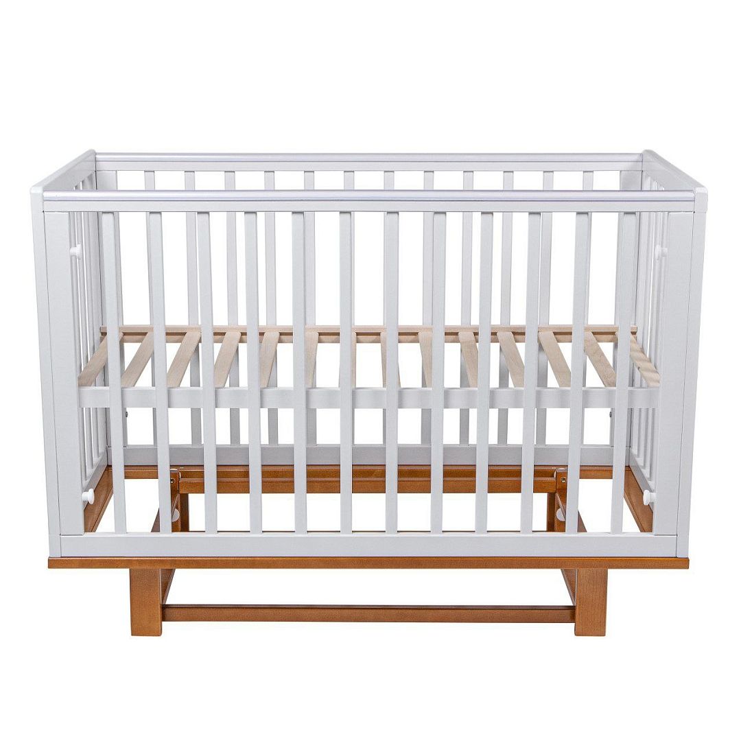 Кровать детская Pituso Mirage маятник, Белый-бук