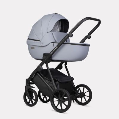 Коляска Riko Basic Montana X Ecco 2 в 1, 23 Grey (серый)