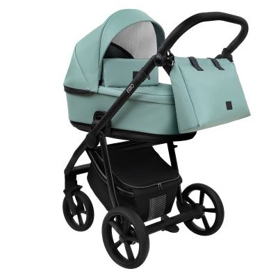 Коляска Roan Esso Leather 2 в 1, Misti Mint
