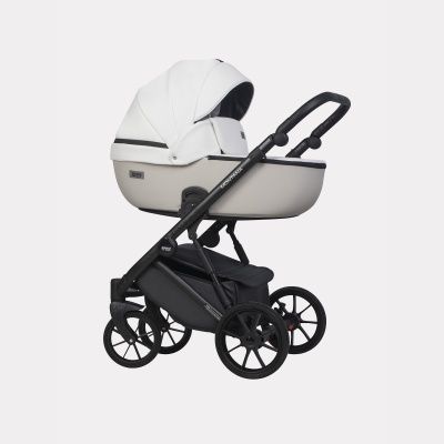 Коляска Riko Basic Montana Ecco 3 в 1, 32 White-Light Silver белый-св.серый