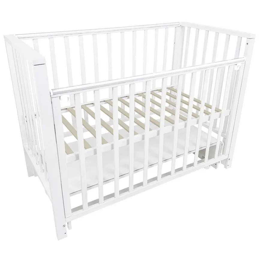 Кровать детская Indigo Norden, универсальный маятник, белый