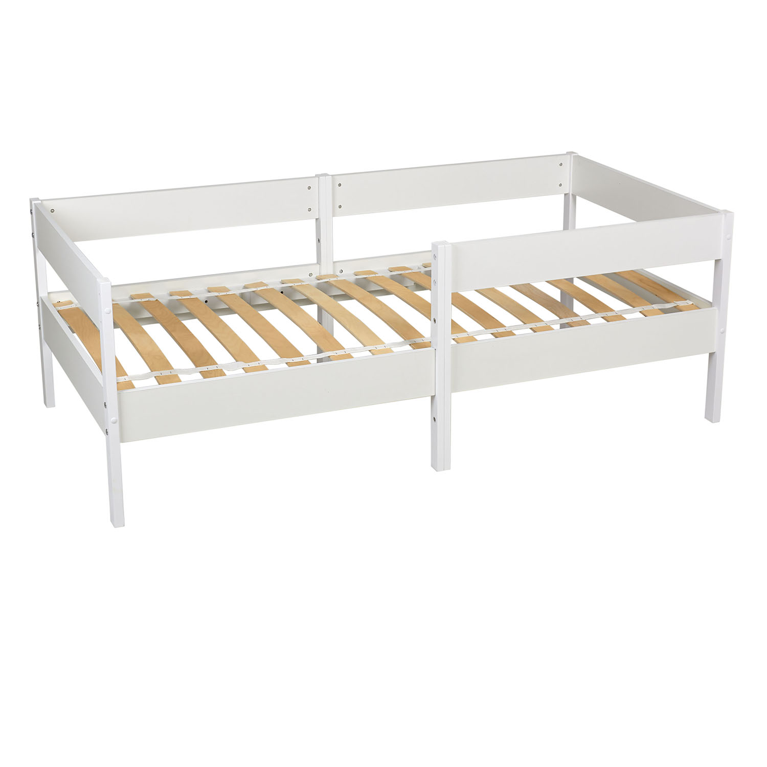 Кровать детская подростковая Polini kids Simple 3435, Белый