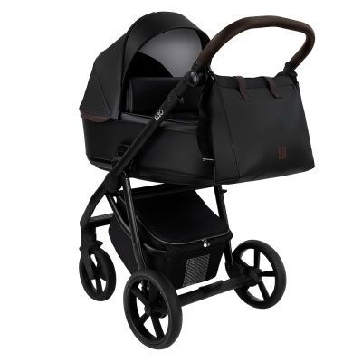 Коляска Roan Esso Leather 2 в 1, Black