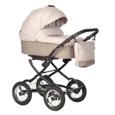 Коляска 2в1 Indigo BARBARA Classic (Ba 08 (бежевый))
